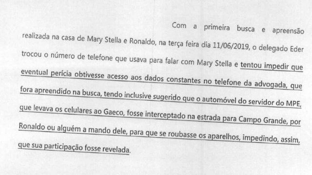 Representa&ccedil;&atilde;o que pediu pris&atilde;o de delegado informa "dicas" para atrapalhar investiga&ccedil;&atilde;o - Foto: Reprodu&ccedil;&atilde;o