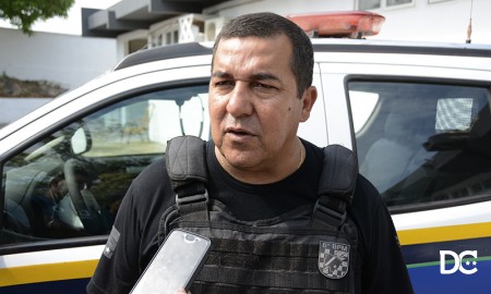 Sargento PM Braga, disse que no momento da prisão, autor tentou fugir, mas acabou se entregando