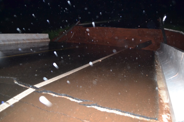 Ponte custou quase R$ 1 milh&atilde;o - Foto: Jornal da Nova