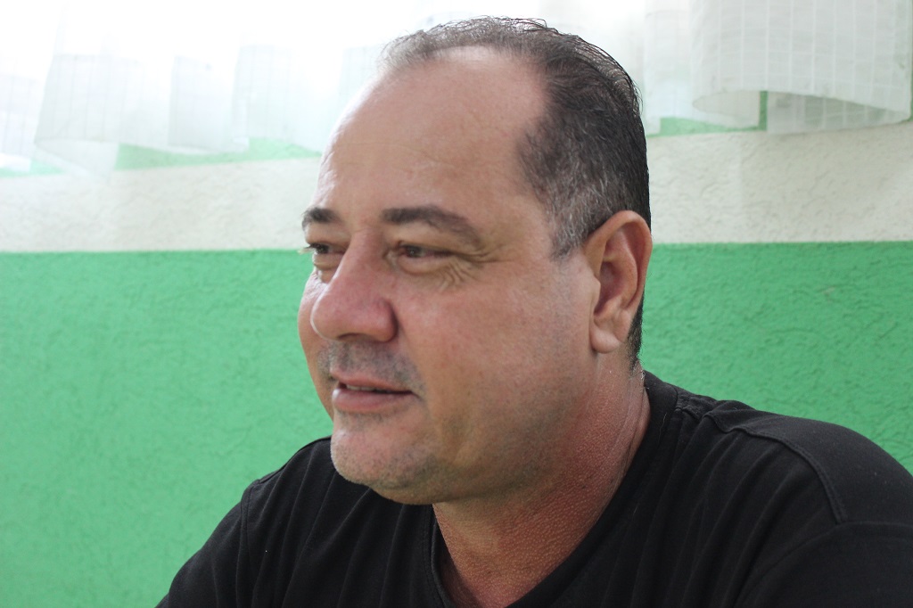 Vereador Mari&atilde;o da Sa&uacute;de (PSB) durante entrevista ao Jornal da Nova - Foto: Jornal da Nova