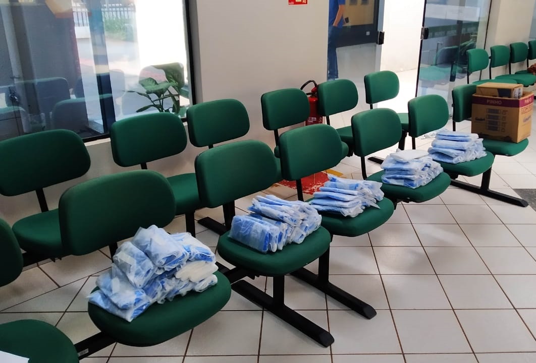 Máscaras produzidas pelos internos do Presídio - Foto: Divulgação
