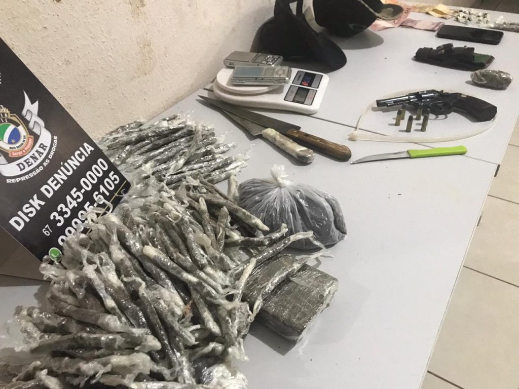 Em Campo Grande, o combate ao tr&aacute;fico e venda de drogas &eacute; feita pela Denar - Foto: Pol&iacute;cia Civil/Divulga&ccedil;&atilde;o