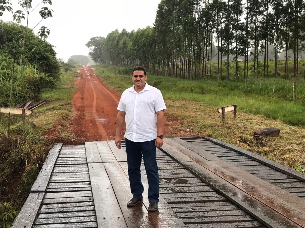 O prefeito interino Geraldo Rodrigues, o Boquinha - Foto: PMA/Divulgação