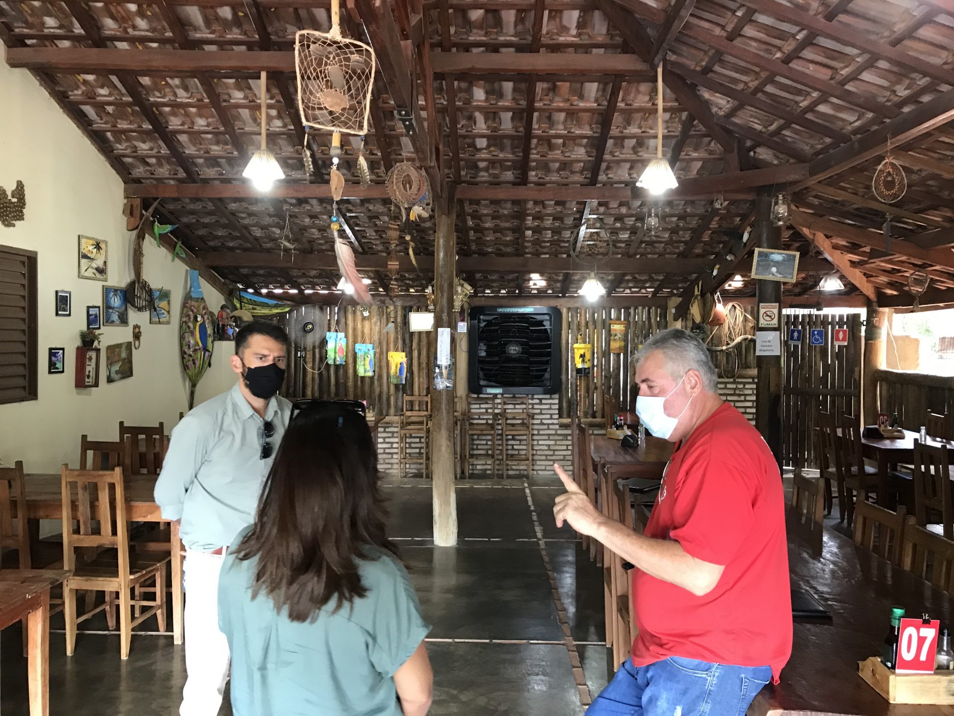 Equipe da Fundtur faz visita t&eacute;cnica no distrito de Piraputanga / Imagem: Geancarlo Merighi