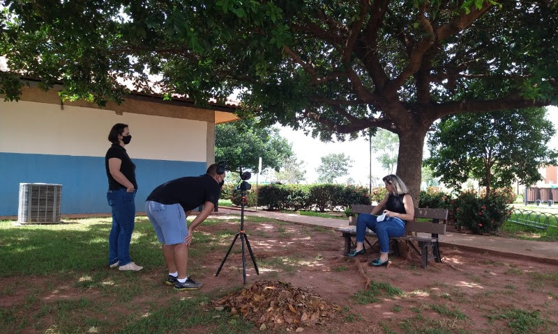 Iniciativa prev&ecirc; entrevistas com servidoras do campus contando suas trajet&oacute;rias cient&iacute;ficas - Foto: Campus Nova Andradina