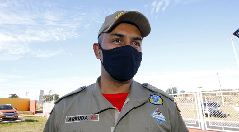 Tenente-coronel Leandro Arruda - Foto: Edemir Rodrigues