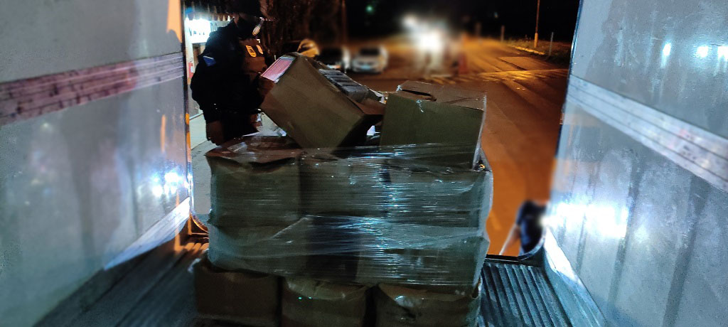 Entorpecente est&aacute; avaliado em torno de R$ 25 milh&otilde;es &ndash; Foto: Jornal da Nova