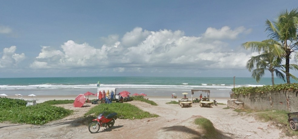 Praia de Porto de Galinhas fica em Ipojuca, no Litoral Sul de Pernambuco - Foto: Reprodução/Google Street View