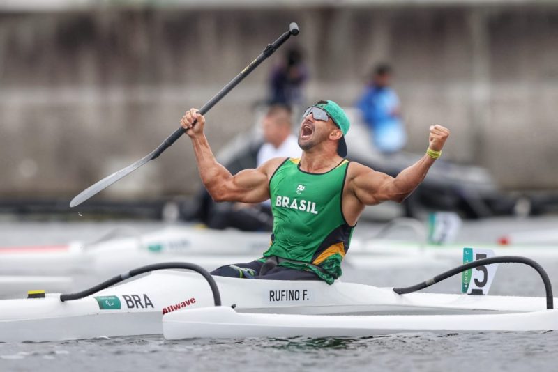 O atleta Fernando Rufino