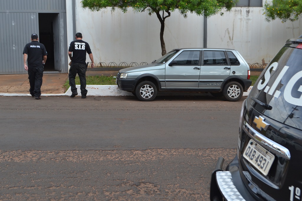 Equipe da SIG durante operação desmantelada em Nova Andradina - Foto: Arquivo/Jornal da Nova