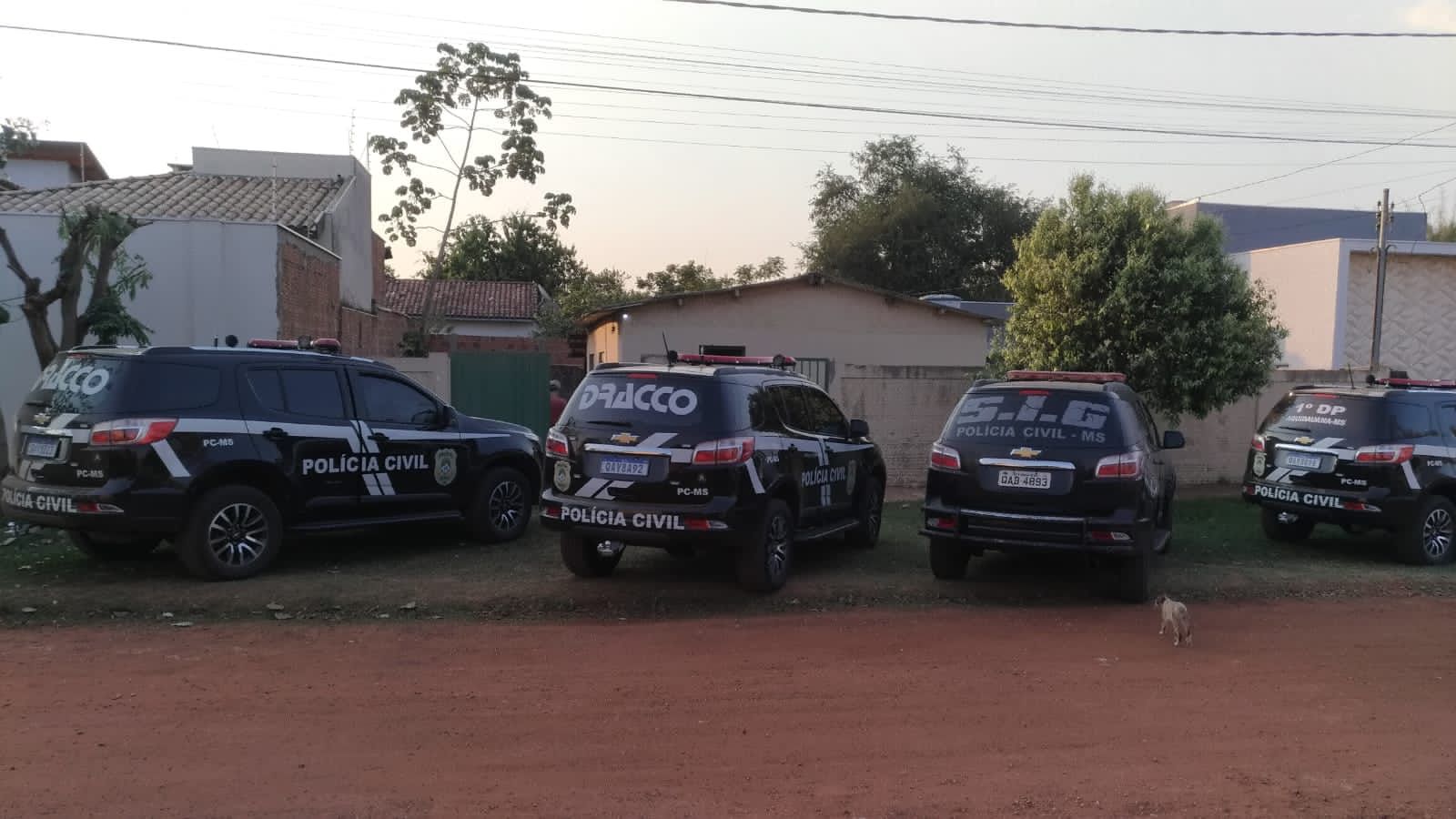 Dracco investiga o roubo das aeronaves - Foto: Pol&iacute;cia Civil/Divulga&ccedil;&atilde;o 
