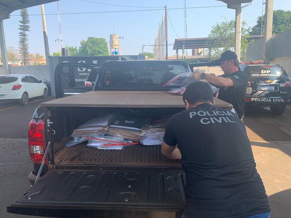 A opera&ccedil;&atilde;o Dark Money foi deflagrada na &uacute;ltima quarta-feira (22) - Foto: Pol&iacute;cia Civil/Divulga&ccedil;&atilde;o