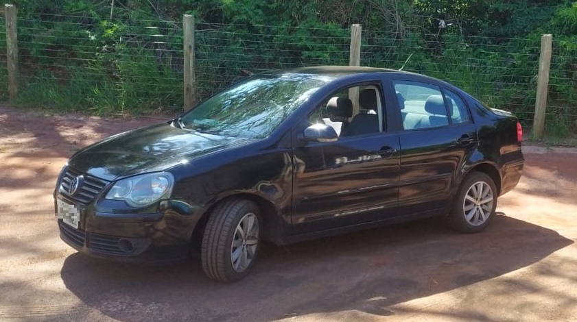 Os propriet&aacute;rios da droga estavam no VW/Polo 