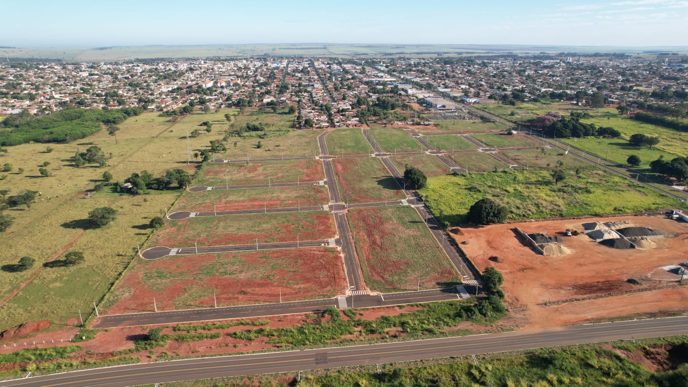 Lotes com toda a infraestrutura - Foto: Jornal da Nova