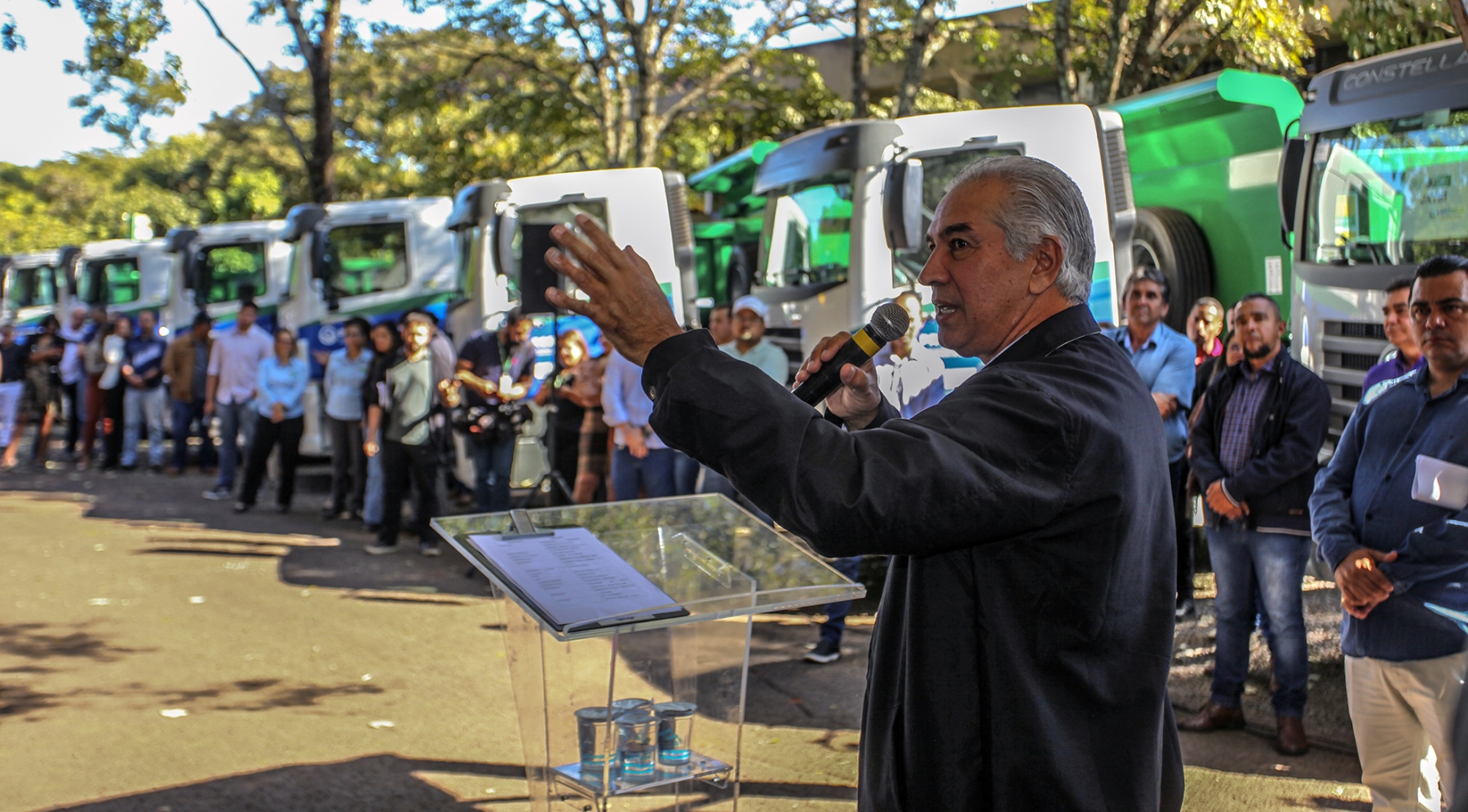 O governador Reinaldo Azambuja - Foto: Edemir Rodrigues