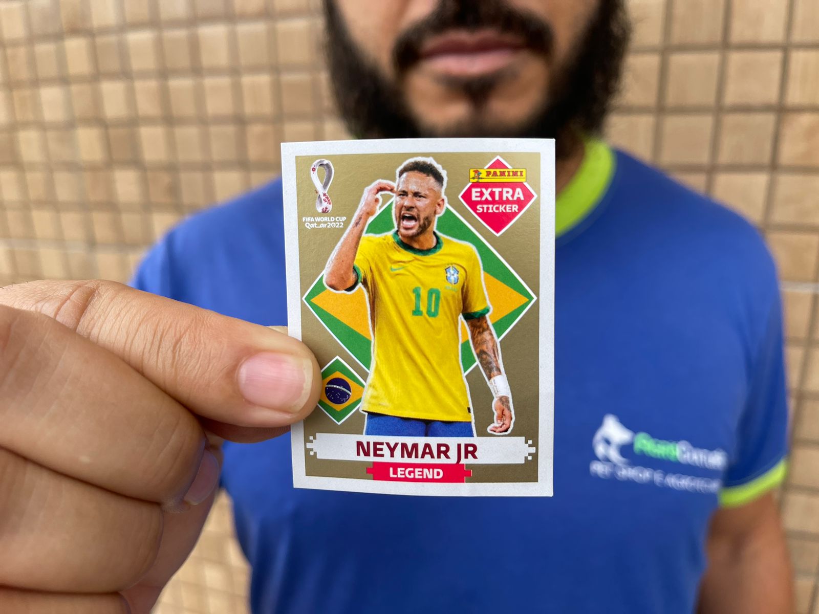 Figurinha extra do Neymar - Foto: Jornal da Nova