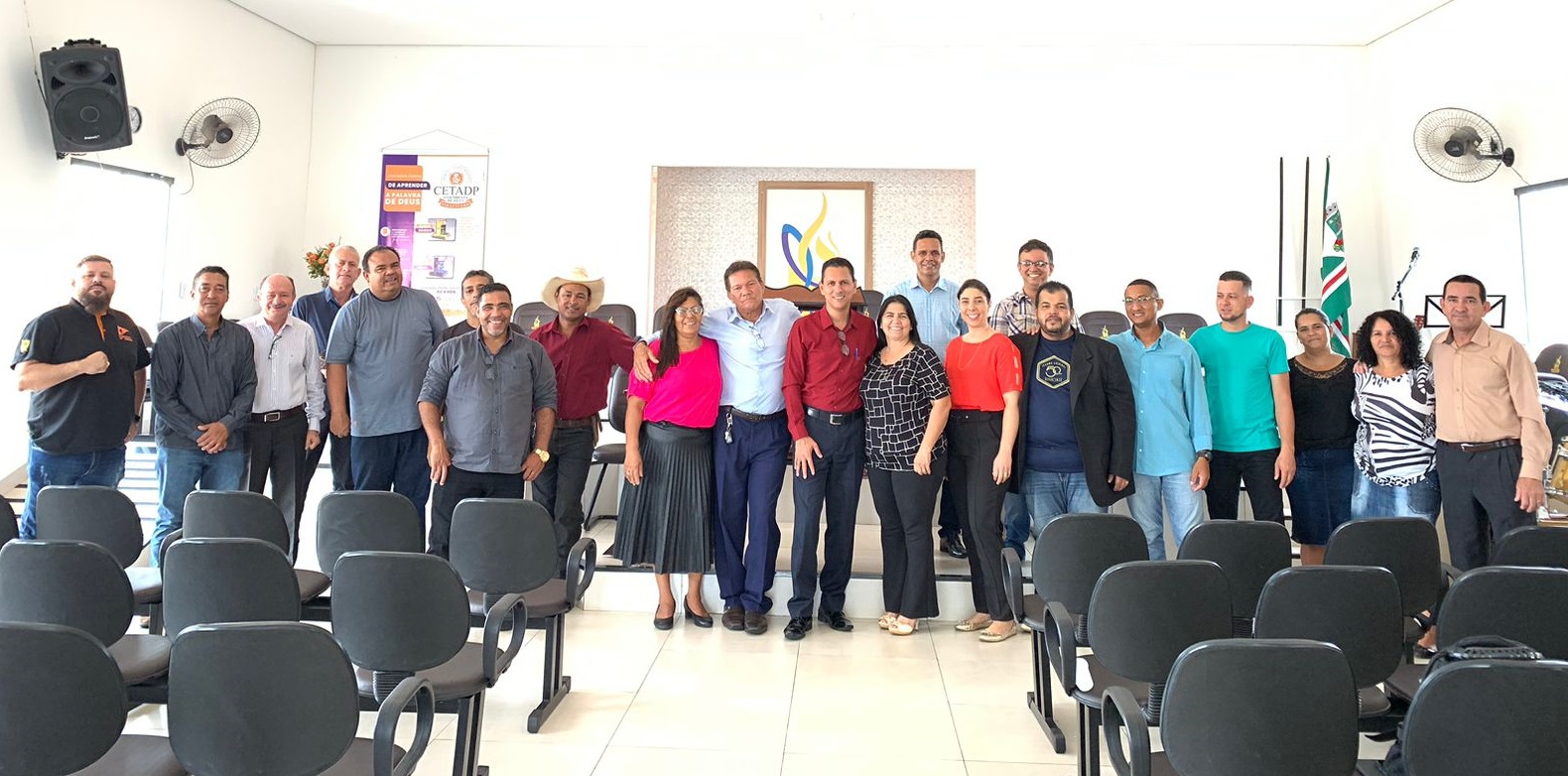 Pastores e membros que fazem parte da diretoria - Foto: Divulga&ccedil;&atilde;o