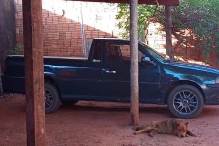 Ve&iacute;culo que transportou carne furtada foi localizada - Foto: Pol&iacute;cia Civil/Divulga&ccedil;&atilde;o