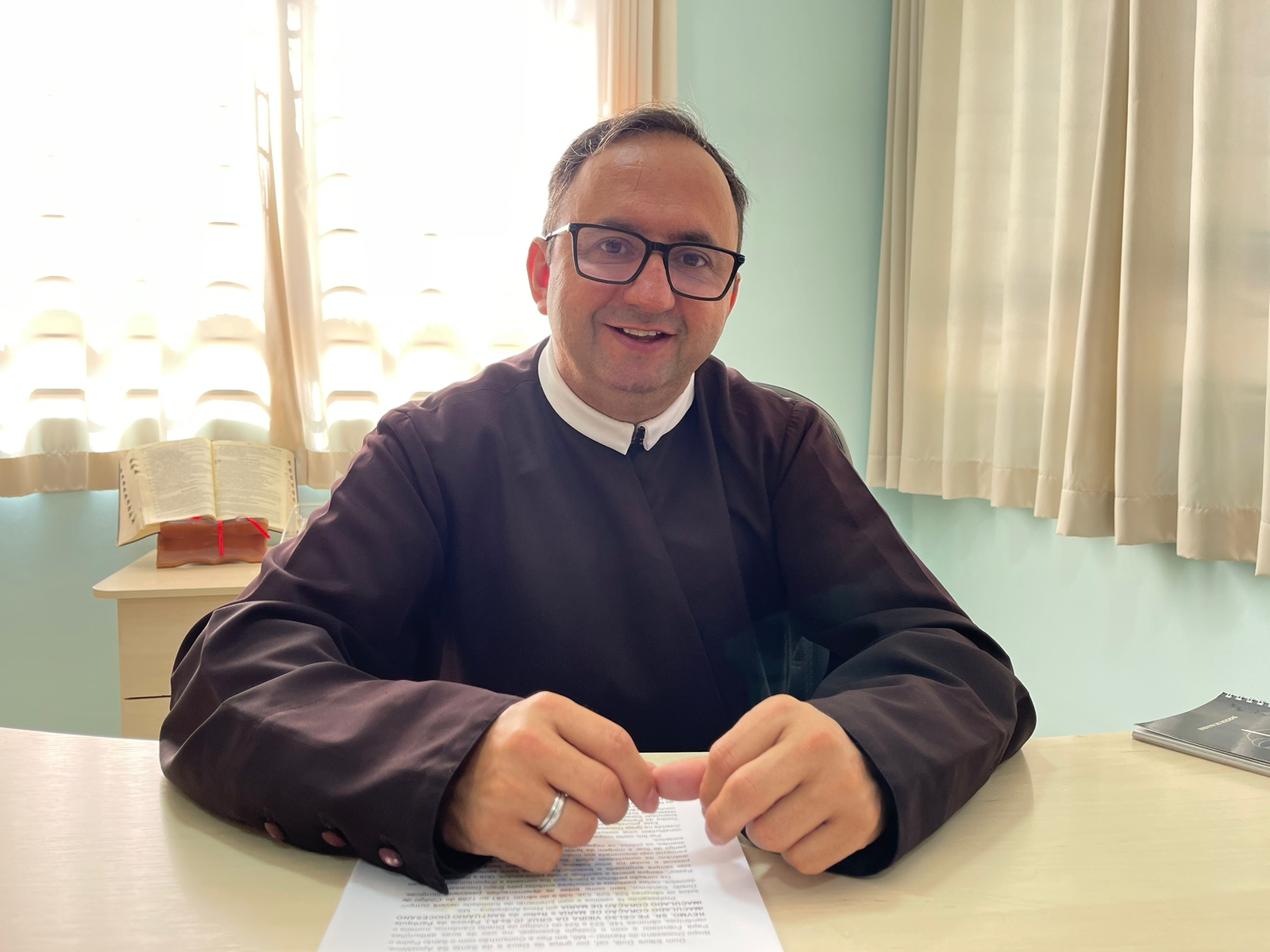 O padre Celso Vieira da Cruz, de 49 anos - Foto: Jornal da Nova