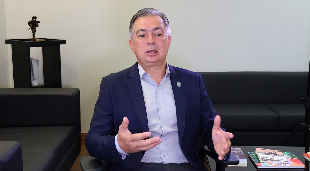 Secret&aacute;rio da Sejusp Ant&ocirc;nio Carlos Videira - Foto: &Aacute;lvaro Rezende