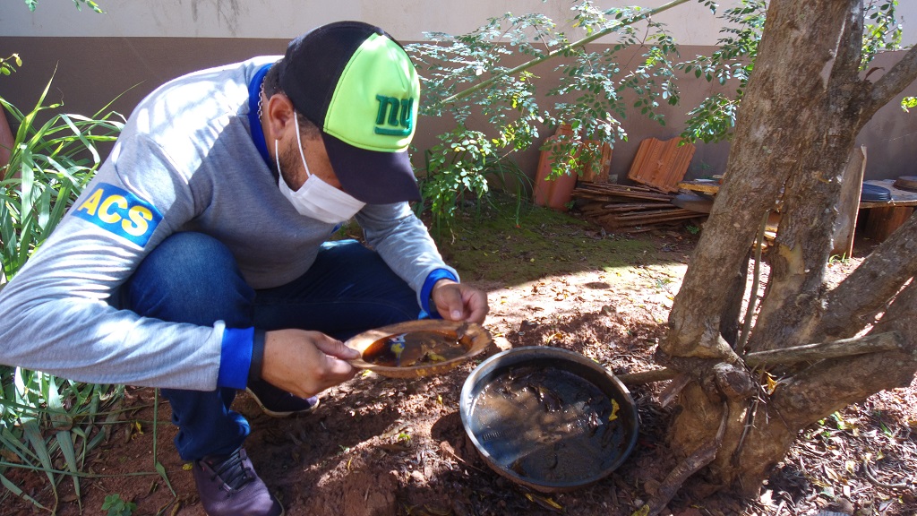 Segundo secret&aacute;ria, quintais de resid&ecirc;ncia concentram maior parte dos focos de aedes aegypti - Foto: Arquivo/Prefeitura de Bataypor&atilde;