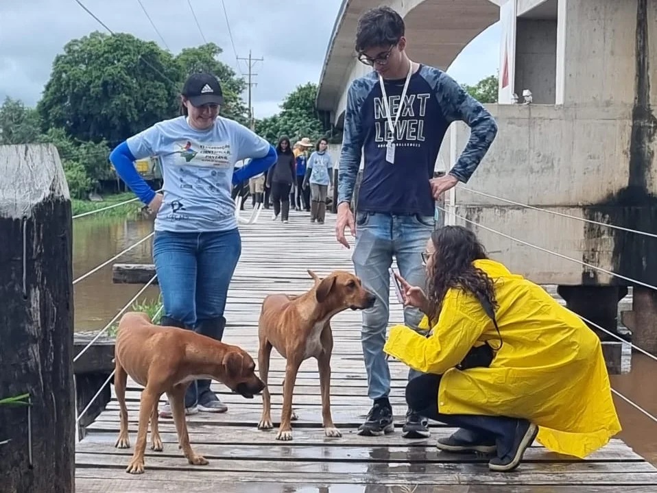 Trilha na BEP - Foto: Arquivo escolar