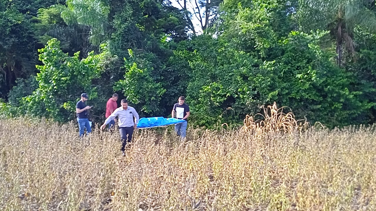 O corpo da vítima foi encontrado no sábado (25) / Imagem: Osvaldo Duarte/Dourados News