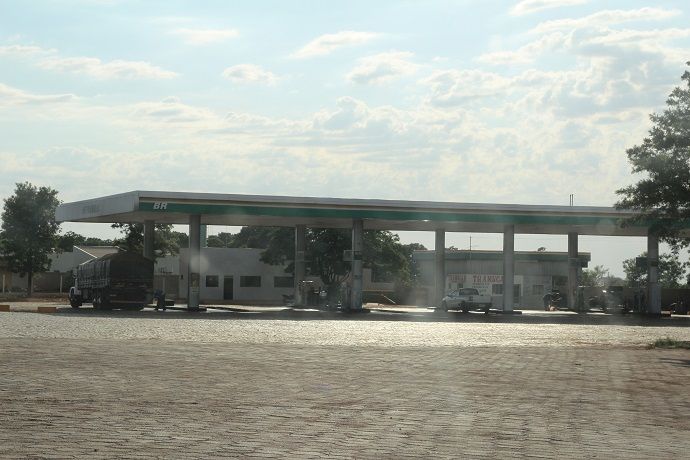 Antigo Posto Amig&atilde;o em Bataypor&atilde; - Foto: Arquivo/Jornal da Nova/20/12/2014