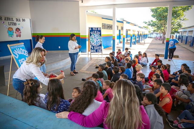 Mensagem das profissionais buscou demonstrar apoio e tranquilizar os estudantes - Foto: Prefeitura de Bataypor&atilde;