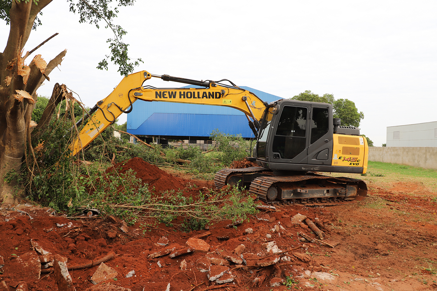 Obras j&aacute; foram iniciadas - Foto: Prefeitura de Nova Andradina