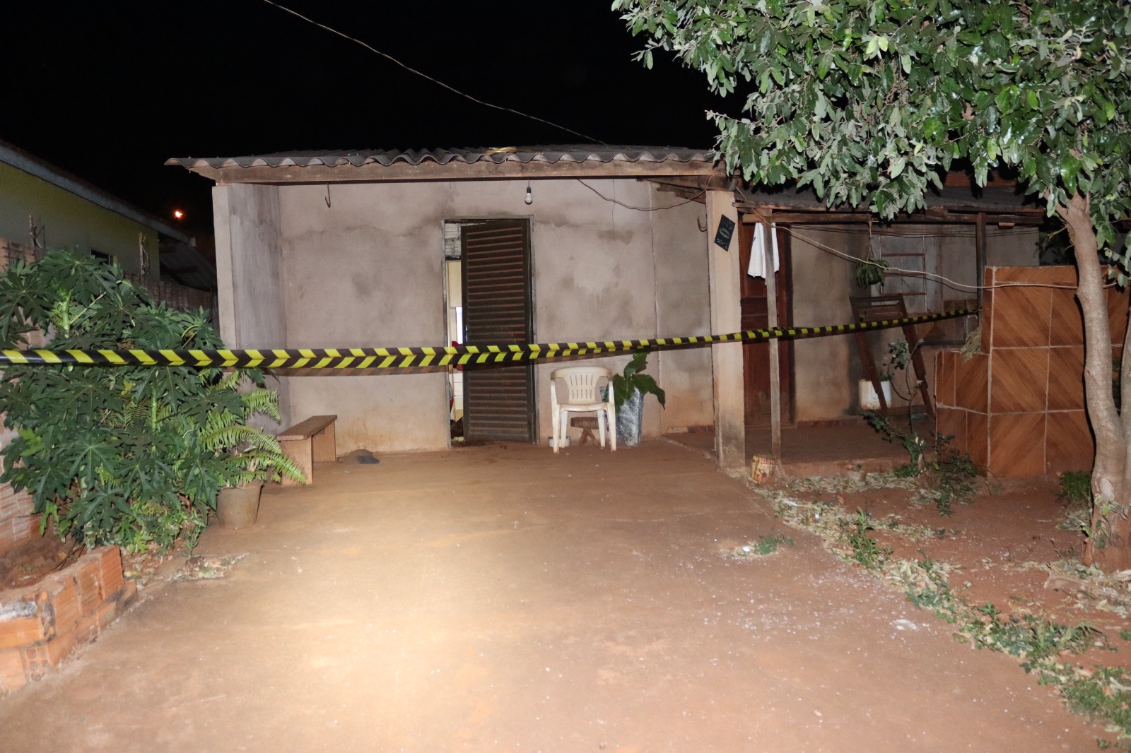 Local onde ocorreu o crime - Foto: Pol&iacute;cia Civil/Divulga&ccedil;&atilde;o